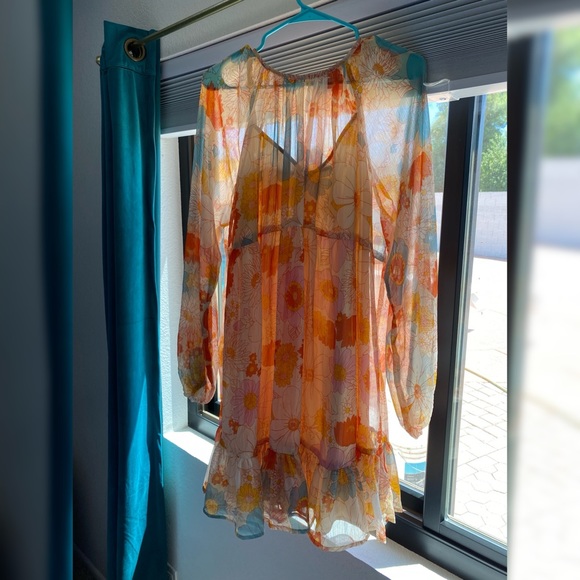 ASOS Maternity Chiffon Baby Doll Dress - Picture 9 of 10